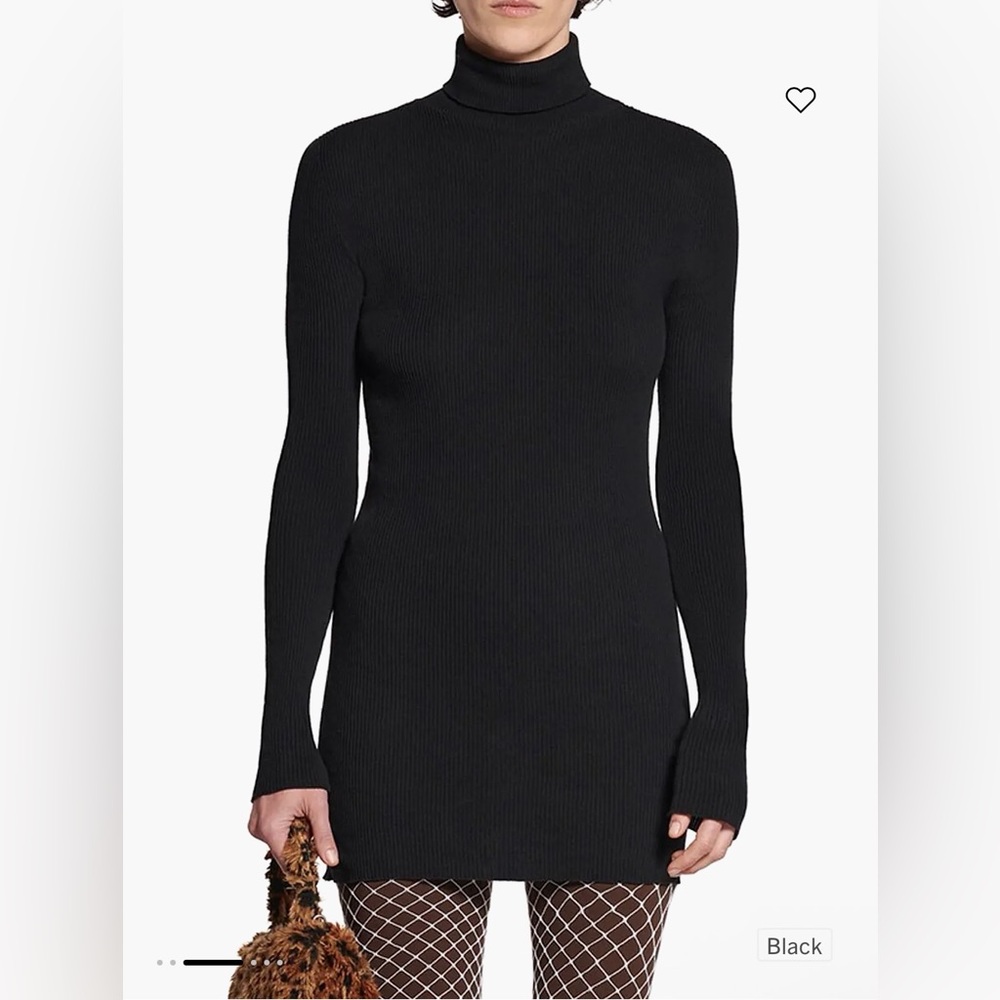 Balenciaga Black Turtleneck Sweater
